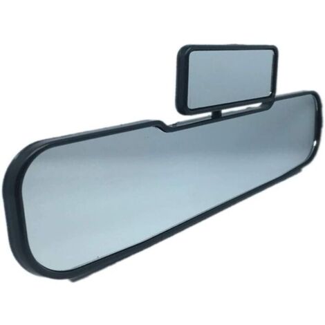 2 en 1 Rotatif Grand Angle de sécurité Voiture miroirs, Miroir central universel Rétroviseur à montage réglable rétroviseur anti-éblo (1/4)