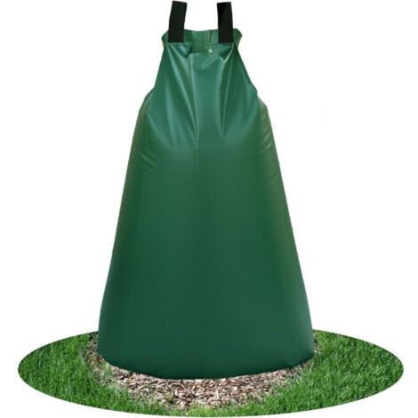 1 x Sac d'Arrosage pour Arbres, 20gallons Sac d’Irrigation, Sacs pour Arbres pour I'irrigation, Système d'arrosage des Arbres, (Pas de Compte-Gouttes) (1/4)