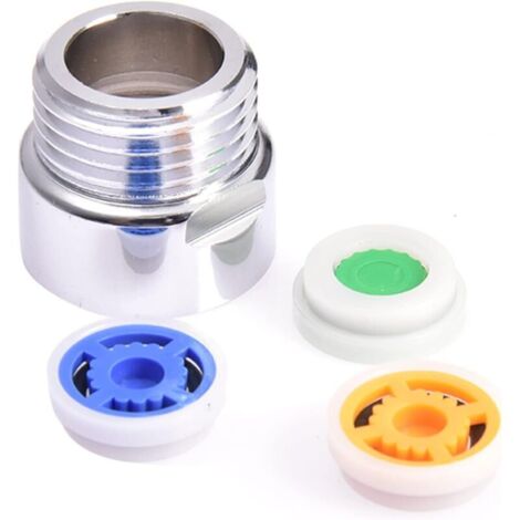 Ensemble de 4 pièces de limiteur de débit d'eau, ensemble de limiteur de débit de douche pour économiser de l'eau, jusqu'à 70 % d'économie d'eau 4L/6L/9L/min Ensemble de limiteurs de débit d'eau pour (1/4)