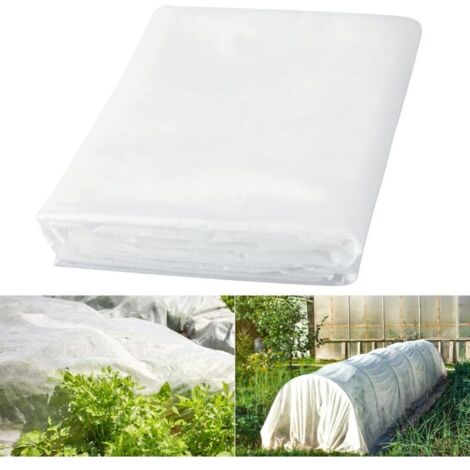 Voile d Hivernage pour Plantes Exterieur, Voile Hivernage Rouleau Protection Plante Hiver, Voile d Hivernage Jardin,2 x 5 m (1/4)