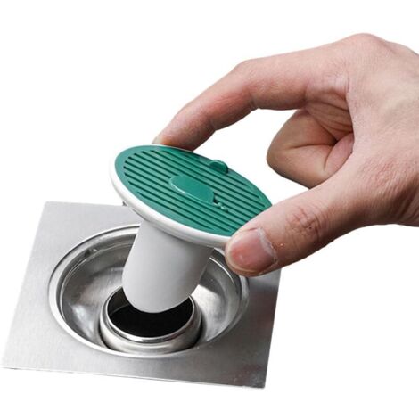 Crépine de vidange pour évier de salle de bain Bouchons de baignoire anti-odeurs Drainage de l'eau au sol Déodorant Anti-colmatage Anti-Refoulement Égout Sol Drain Noyau pour Salle De Bains (1/4)