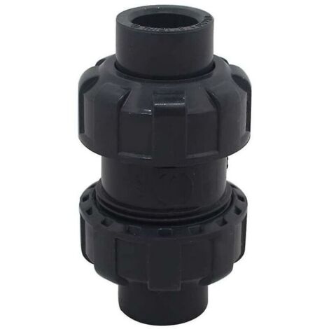 Clapet anti-retour à bille 32mm – Empêche le reflux d'eau – Compatible systèmes plomberie – Installation facile