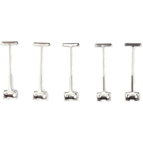 100Pcs T‑Pins Remplacement de Tuile Aiguilles en Acier, Aiguilles de Rechange en Acier pour Tuile Planchers Murs Builing avec Haute Résistance à la Compression (1/4)