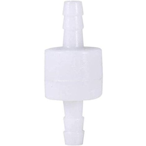 Clapet anti-retour en ligne pour carburant, huile, eau, gaz, air à sens unique, durable pour eau, carburant, air liquide (1/4)
