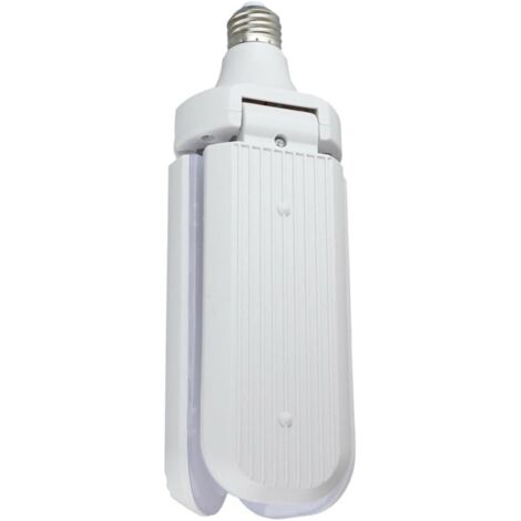 45W Ampoule LED Pliable avec Lames Lumière Chaude Angle pour Garage Salle à Manger Économe Installation Facile (1/5)