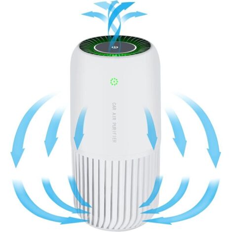 Purificateur d'air HEPA avec lumière UV-C – Élimine 99,97% des particules – Pour espaces jusqu'à 25 m² – Silencieux 35dB