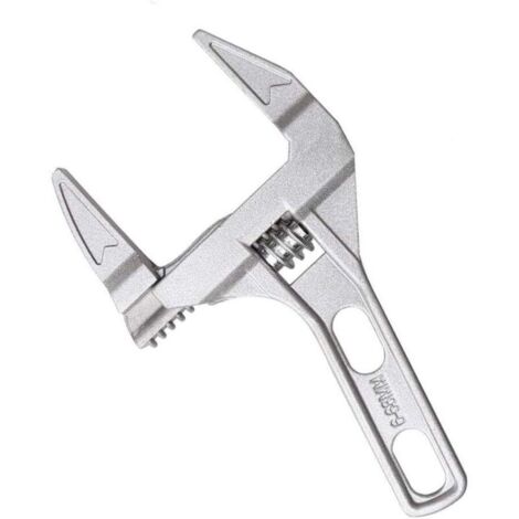 Clés à molette 6-68mm Clé à mâchoire large Clé de salle de bain Outils à main en alliage d'aluminium pour serrer ou desserrer les écrous et les boulons (1/5)
