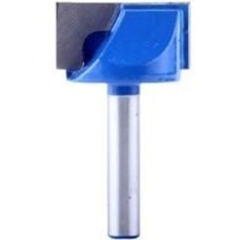 Industriel Bottom Cleaning Dado Router Bit 8mm Tige 17mm Diamètre 15.5mm Longueur De Lame Carbure Fraise Professionnel Outils de Coupe du Bois( 32mm) (1/4)