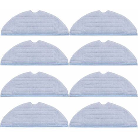 Lot de 8 lingettes de rechange pour Roborock S7 T7S T7S puls G10 accessoires, microfibre douce, lavable et réutilisable (1/5)