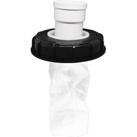 Filtre de couvercle IBC - Filtre à eau de pluie - En nylon lavable - Avec couvercle - 165 mm - 245 mm - Filtre à eau - Accessoire pour réservoir d'eau de pluie (165 mm, vertical) (1/5)