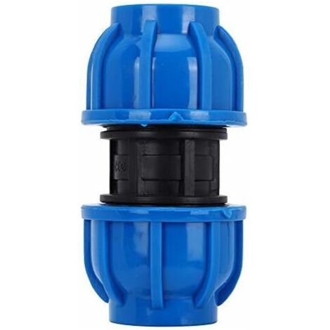 4Pcs PE Connecteur Droit En Plastique 32mm à 32mm Adaptateur De Tuyau D'eau Raccord Droit Raccord De Tuyau D'Eau Tube Raccords (1/5)