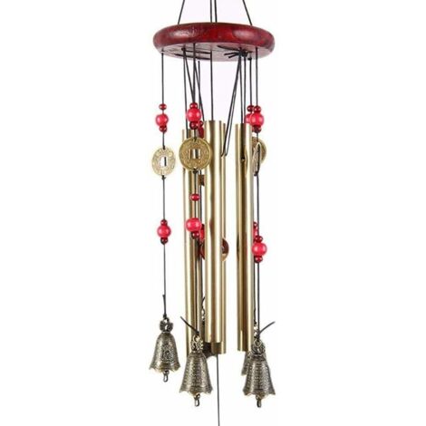 Tube en métal cloches de vent Carillon Carillon à vent Incroyable Carillon pour Home Garden Décoration (1/5)
