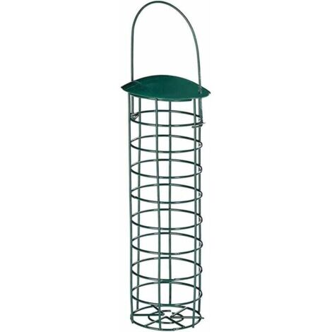 Nouveau Mangeoires Distributeur De Nourriture pour Mangeoires À Oiseaux en Plein Air, pour Boules De Graisse pour Boulettes, pour Petits Oiseaux (1/5)