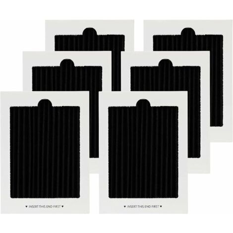 Lot de 6 filtres à air de rechange pour réfrigérateur Frigidaire PAULTRA Pure Air Ultra et Electrolux EAFCBF 242047801, 242047804, 241754001, 241754002, 242061001, 7241754001, PS1993820 (1/5)