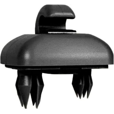 Lot de 1 clip de pare-soleil automatique Clip de pare-soleil, crochet de support de crochet de pare-soleil automatique pour Audi A1 A3 A4 A5 Q3 Q5 (8E0 857 562) A7 B6 B7 B8 S4 S5 (1/5)