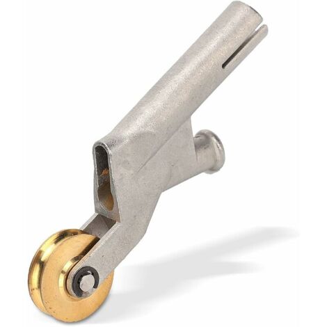 Buse de soudure de plancher, embouts de soudure de plancher de recouvrement avec la roue pour la soudeuse en vinyle de Leister en plastique (1/5)