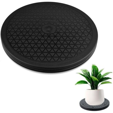 Plateau tournant de 30 cm, plateau rotatif manuel à 360° avec roulements à billes, adapté aux écrans, ustensiles de cuisine, objets d'artisanat et plantes en pot (1/5)