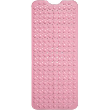 Tapis de bain antidérapant de qualité supérieure, 200 ventouses, sans BPA, sans latex, résistant à la moisissure, lavable en machine, sûr, durable et confortable pour salle de bain (100 x 40 cm, style (1/5)