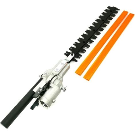 Tête de taille-haie carré haut pôle brosse coupe gazon moissonneuse tondeuse for outils de jardin pièces de rechange Outils de tonte de pelouse de jardin(26mm 7 Spline)