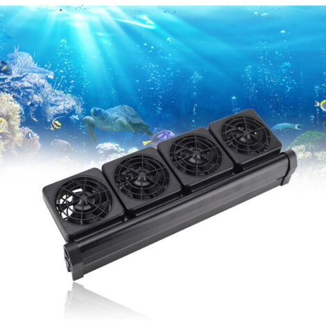 Mini ventilateur de refroidissement de réservoir de poisson ventilateur de refroidissement norme européenne WW-F4 quatre têtes (1/5)