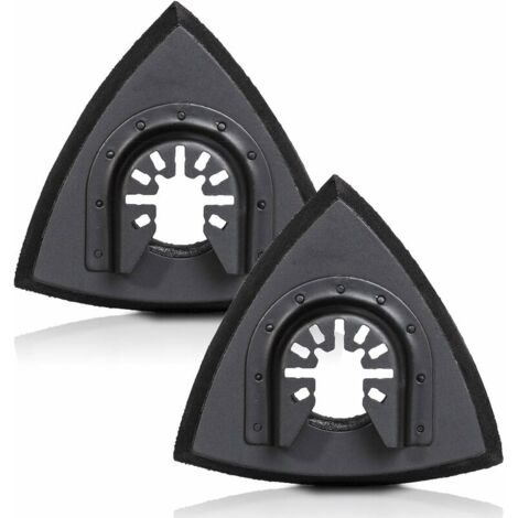 2 pièces lame de scie au trésor universelle triangulaire à déconnexion rapide tondeuse accessoires de meulage 8080 (1/5)