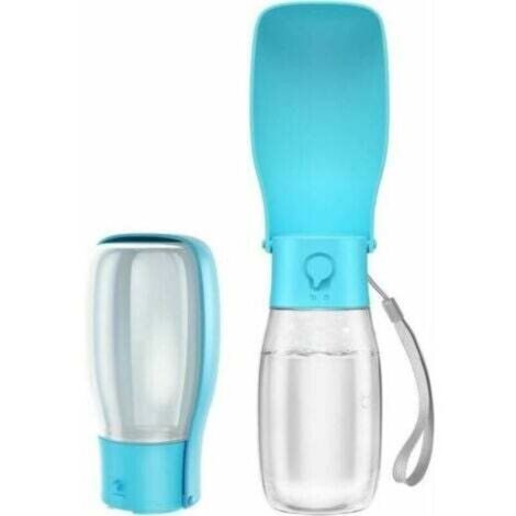 Gourde pour chien 550 ml : Portable bouteille d'eau pour Chien Anti-Fuite, sans BPA, Chien Chat Animaux Voyage gourde chien (1/5)