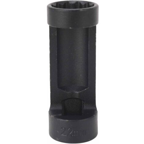 Douille pour écrou de jambe de force haute résistance efficace 12 points 81 mm Outil de démontage de jambe de force de suspension universel pour voitures 22 mm/0,9 po (1/5)
