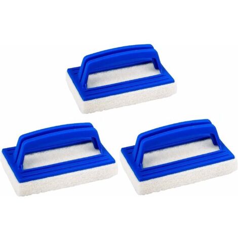 Brosses ÉPonge De Piscine Brosse ÉPonge Ligne d'eau Brosse Piscine Nettoyage Et Accessoires pour Piscine Nettoyant Ligne Convient pour La Piscine, La Cuisine, La Salle De Bain, Etc. 3 Pièces (1/5)