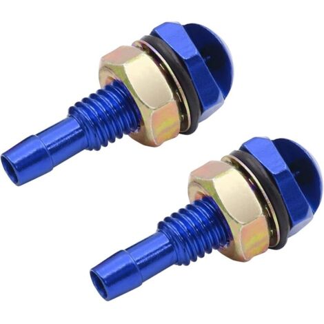 Lot de 2 buses de lave-glace universelles pour pare-brise avant de voiture (bleu) (1/5)