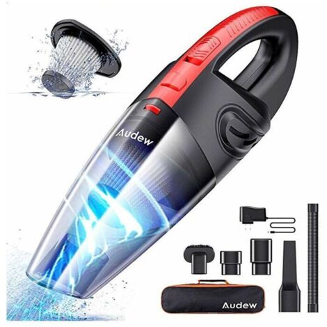 Aspirateur à main Aspirateur Voiture sans fil 3500Pa 120W 29000-31000 tr/min USB rechargeable portable (1/5)