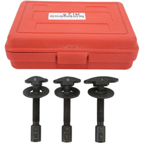 Extracteur de roulement d'essieu arrière semi-flottant 3 tailles Ensemble de marteau coulissant Kit de service de réparation automobile universel