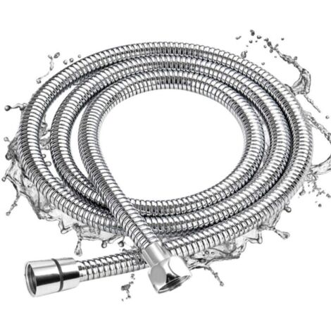 Flexible de Douche 3M, Tuyau de Douche Universel en Acier Inoxydable, Tuyau de Douche Flexible, Anti-Explosion et Anti-Torsion (1/5)