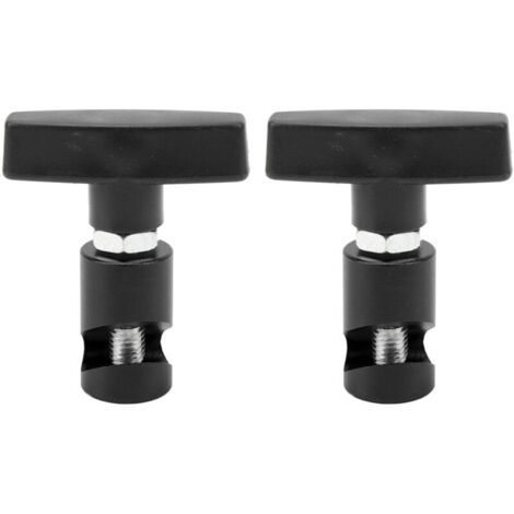 Lot de 2 pinces de support de levage de capot pour hayon de voiture, outil de retenue pour hayon et coffre, noir (1/5)
