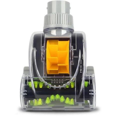 Mini Turbo Brosse, Accessoire Aspirateur Mini Turbo Brosse Universel Accessoires Brosse Spécial Poils d'Qnimaux Brosse Turbo pour Aspirateurs 32mm (1/5)