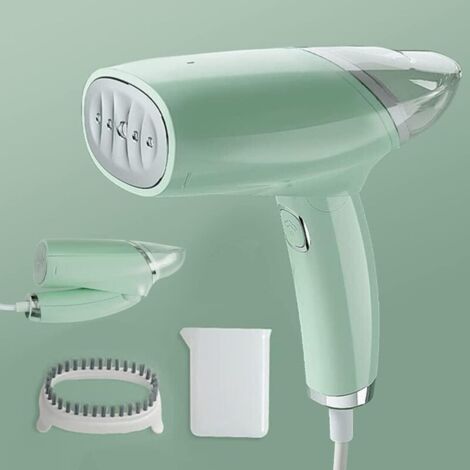 Défroisseur Vapeur, 1000W 100ML Fer à Repasser Portable Défroisseur à Main Vertical,Réchauffage Rapide, Vapeur Desinfectant pour Maison et Voyage Assainissant Anti-bactérien (1/5)