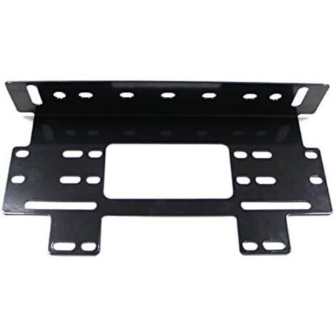 SKUNTUGUANG Kennzeichenhalter für die vordere Stoßstange - für Offroad-Scheinwerfer, LED-Arbeitsscheinwerfer, LED-Lichtleisten usw. (1/4)