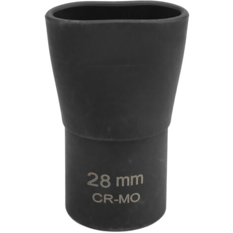 Cric à ciseaux 1/2 po à entraînement rapide en métal robuste et résistant à l'usure, adaptateur haute performance pour crics 28 mm/1,1 po (1/5)