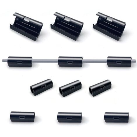 40 Pièces Clips CâBle Organisateur Auto-AdhéSifs, Clips Pour Organisateurs De CâBles, Supports Gestion CâBles Clips Rangement De CâBles, Pour Bureau Et Maison (02 Large) (1/5)
