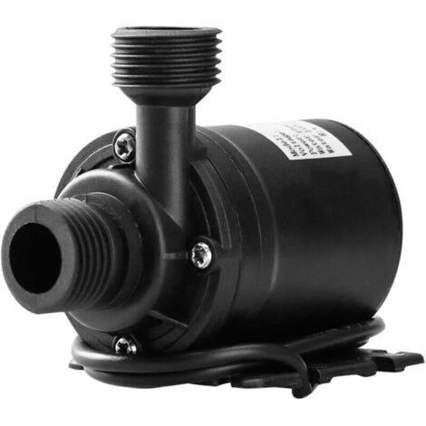 DC 12V Pompe à eau submersible sans balai 800L / H 5M pour système de circulation d'eau de système de circulation solaire de la piscine Fontaine (1/5)