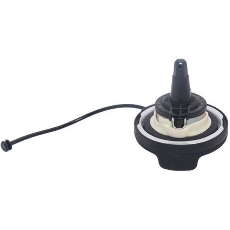 Bouchon de couvercle de remplissage de réservoir de gaz de carburant noir 16117222391 pour BMW E39 E46 E60 E70 E90 E92 X3 X5 (1/5)