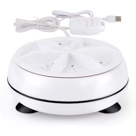 Mini machine à laver portable à ultrasons pour enlever la saleté - Câble USB - Pour voyage, maison, voyage d'affaires (1/4)