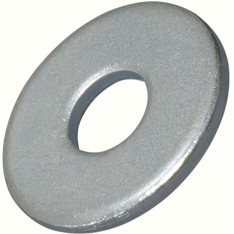 C62085 - Lot de 20 Rondelles plates larges - M8x24mm H 2mm - en Acier Zingué DIN9021 (1/5)