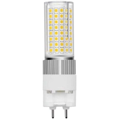 ampoule LED G12 G12 16W lumière à double ampoule de base de l'aiguille, ampoule à halogénure métallique G12 ampoule équivalent (Warm White) (1/5)