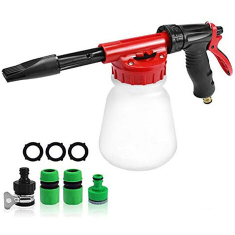 Canon à mousse sur tuyau d'arrosage,Idéal pour les lavages voiture - camping-car - motos (1/5)
