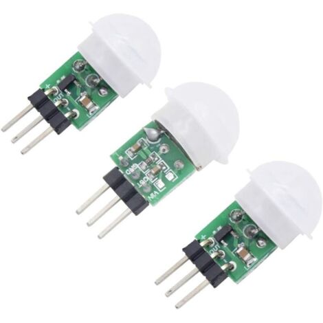 pièces AM312 Mini Pyroélectrique PIR Module de Capteur Humain PIR Infrarouge IR Capteur Corps Manuel Mouvement Infrarouge IR Détecteur (1/5)
