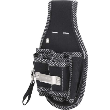 Ceinture de Poche à Outils pour électricien, Poche de Travail à la Taille Professionnelle, Sac à Outils à la Taille pour Organisateur D'électriciens avec 9 Poches, Sac Multifonction pour électriciens (1/5)
