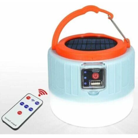 Lanterne USB rechargeable, lanterne LED portable de camping, lanterne avec autonomie de 6 à 24 heures, lampe de secours portable, lanterne temporaire, lanterne aléatoire (1/5)