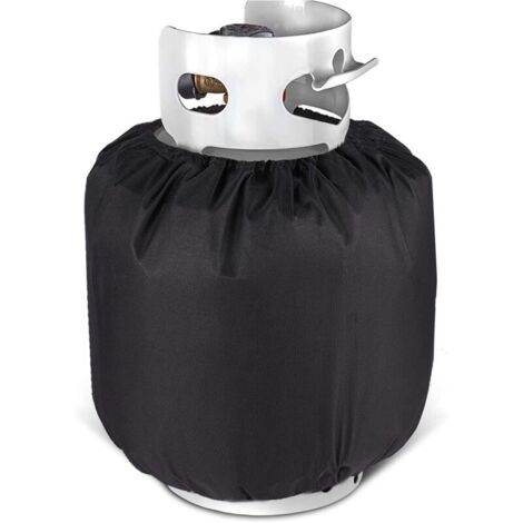 Housse De Réservoir De Propane,Housse De Protection pour Bouteille De Gaz De 20 LB,Housse de Protection pour Bouteille de gaz,Réservoir De Gaz 600D Oxford Anti-UV Imperméable(42x35cm)