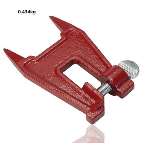 1 PC accessoire universel d'outil d'étau de classement et d'affûtage de souche de tronçonneuse, pince de tige de guidage professionnelle (1/5)