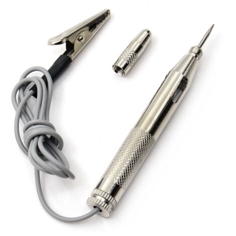 Stylo De Testeur De Tension De Circuit,Testeur Tension Automobile 6V/12V/24V Testeur De Circuit De Voiture Circuit Testeur Pen Stylo De Test éLectrique Sonde Outils De RéParation (1/5)